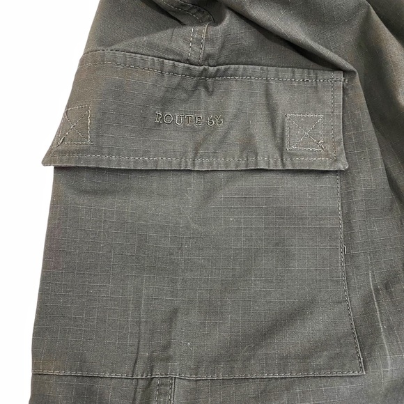 Route 66 Green Cargo Mini Skirt, Size 12 - Picture 6 of 10